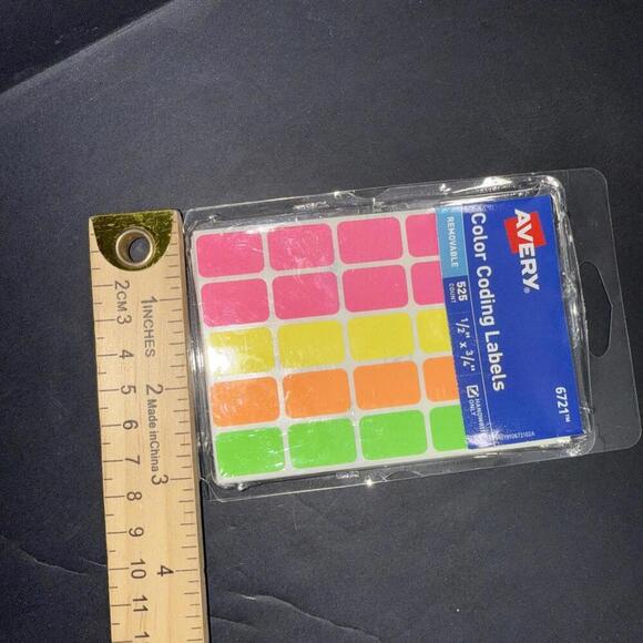 1‎ Pack Avery Removable Discontinued Stationary Color Coding Labels, 450 Ct - Picture 9 of 10